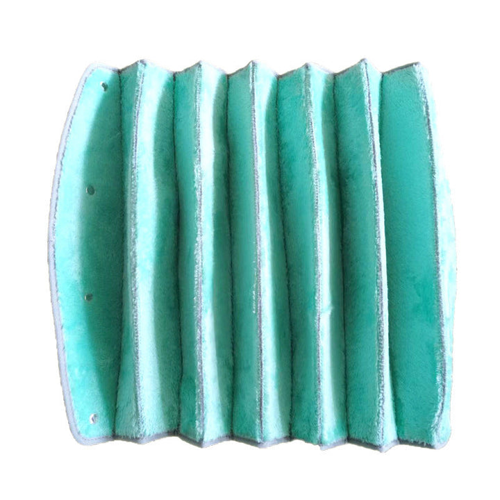 Cat tunnel toy made of felt for play and rest indoors