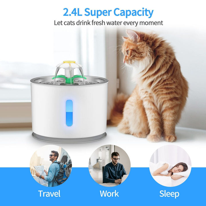 Pet USB Drinking Dispenser automatic pet water fountain