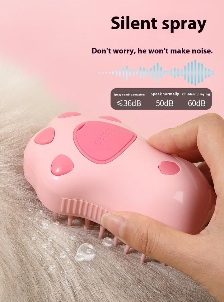 Pet spray hair comb grooming tool for cats and dogs
