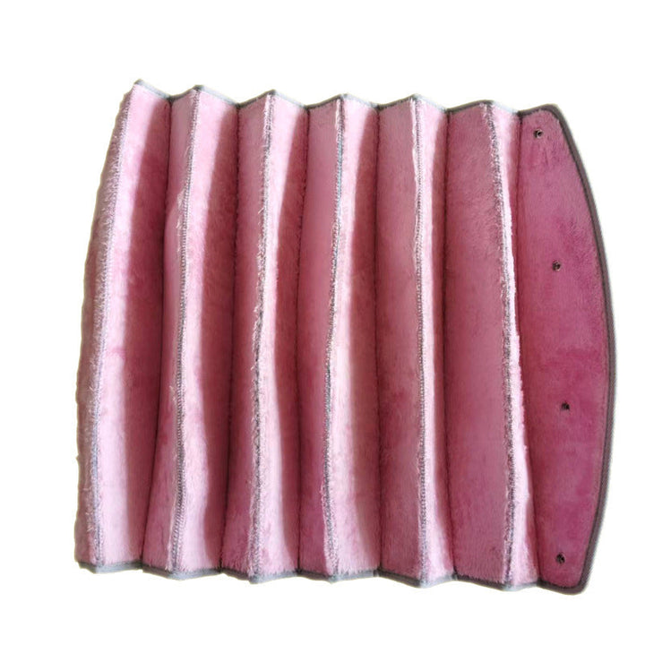 Cat tunnel toy made of felt for play and rest indoors