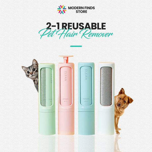 2-1 Reusable Pet Hair Remover