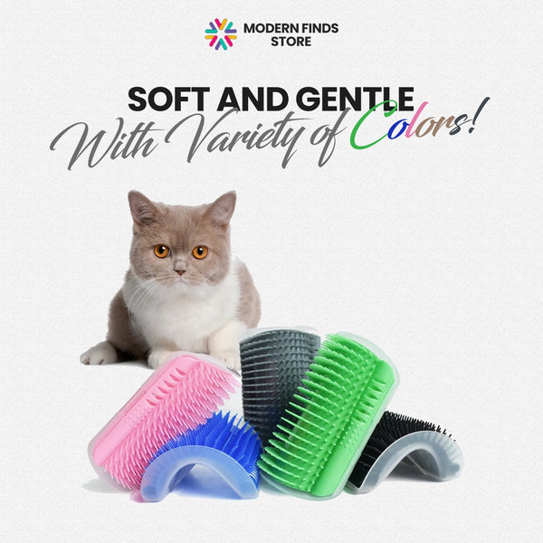 Cat Self-Grooming Wall Brush